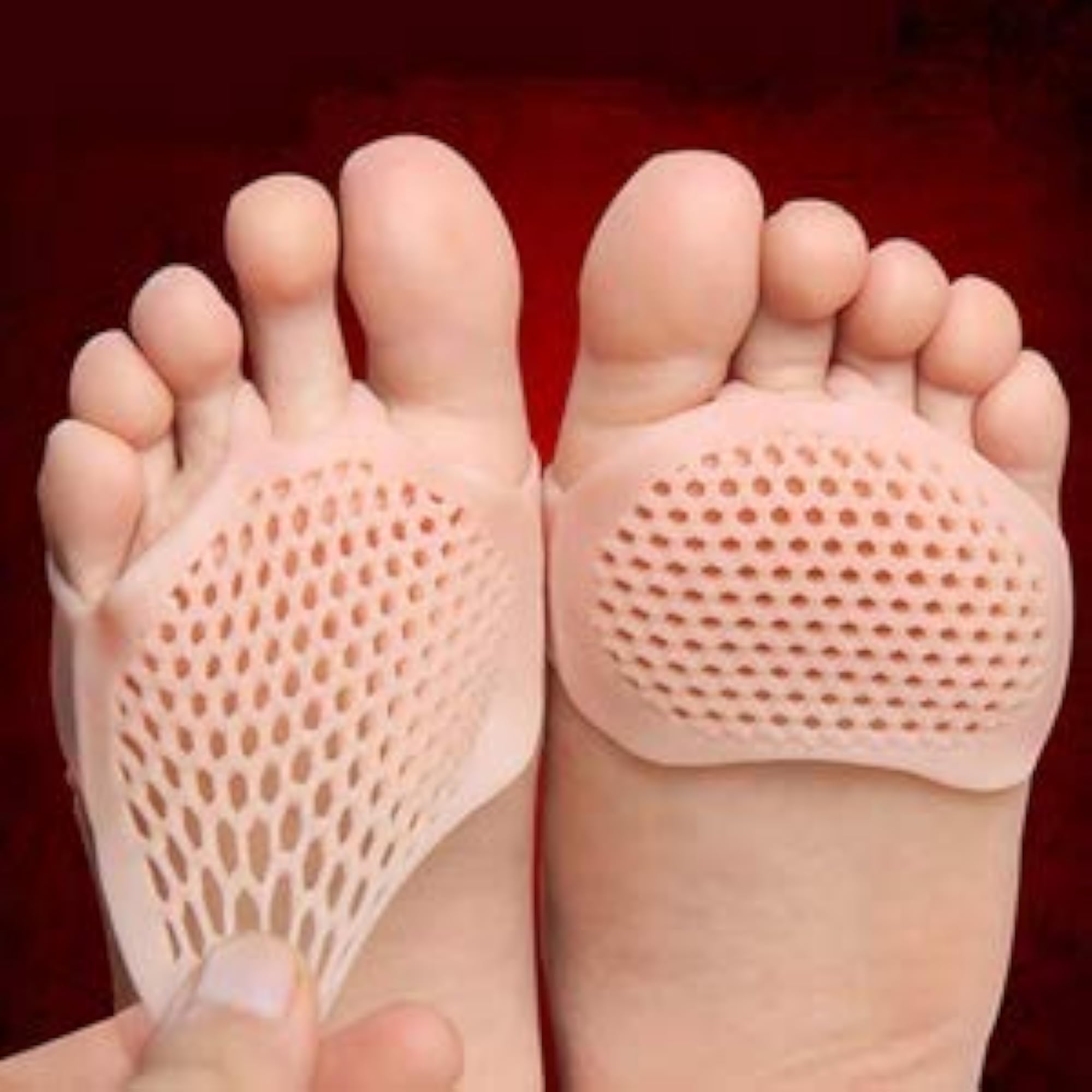Silicone Gel Half Toe Sleeve for Pain Relief